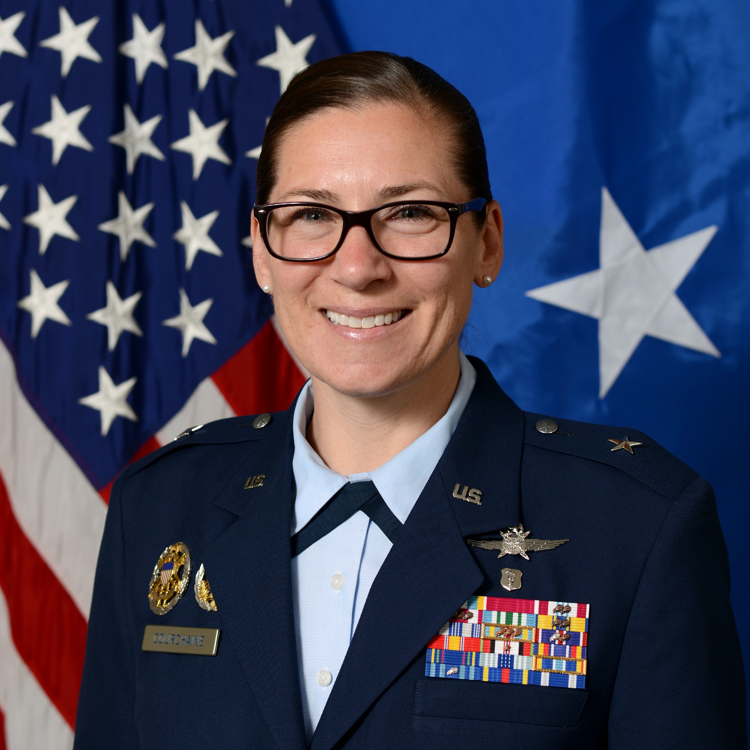 Brig. Gen. Lauren Courchaine